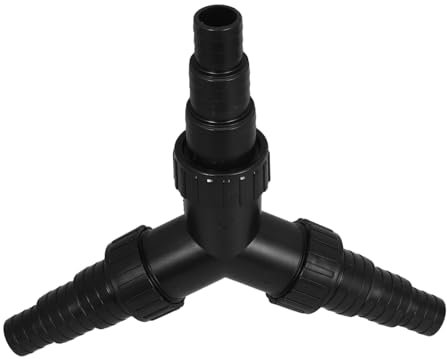 YARNOW Y Splitter Für Aquarien Dreifachanschluss Wasserrohrverbindung Für Teichpumpen Und Gartenbewässerung Schnelle Installation Einsetzbar Kompatibel Mit Schläuchen
