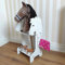 OliwoodCnc Hobby Horse Stall, Weiß Stall, Pferdestall Stall, Hobby Horse Stall-Barn