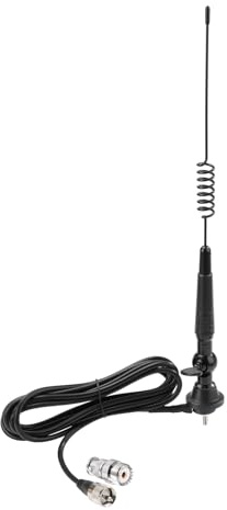 Superbat 27MHz CB Radio UHF VHF Antenna Kit with BNC Male to SO239 Adapter | for UHF/VHF Mobile Car Radio, Bearcat Radioddity Texas Ranger RoadKing Vehicle Car Truck Boat CB Radios
