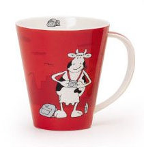 Generisch Becher mit Henkel grün (rot)