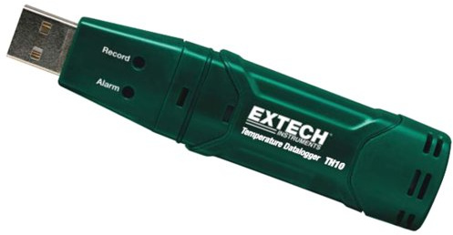 Extech TH10 USB Temperature Datalogger, 32000 Reading, -40 to 158F