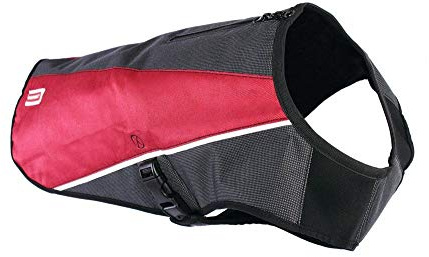 EZYDOG Dog Elemental Jacket | Clothing & Accessories for Dogs, Dog Coat/Jacket for Small, Medium, Large Dogs, Waterproof Zip Access, Quick-Fit, Warm Interior Fleece Lined, Multi-Season (Scarlett, M)