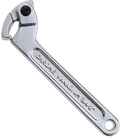 OTOTEC AU302-A C Spanner Tool Adjustable Hook Wrench 19-51mm 3/4-2 inch Chrome Vanadium