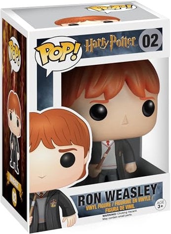 Funko Pop! Movies: Harry Potter - Ron Weasley - Vinyl-Sammelfigur - Geschenkidee - Offizielle Handelswaren - Spielzeug Für Kinder und Erwachsene - Movies Fans - Modellfigur Für Sammler