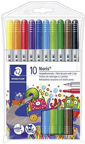Staedtler 320 NWP10 Filzstift, mehrfarbig, 10 Stück