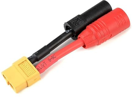 G-Force RC GF-1301-146 Power Adapterkabel XT-60 Buchse auf AS-150 + XT-150 Stecker 12AWG Silikon Kabel 1 St