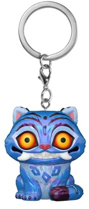 Funko POP! Keychain: Netflix - KPOP Demon Hunters - Derpy - Schlüsselanhänger Origineller Schlüsselring - Sammelbare Minifigur - Kleinigkeit für den Nikolausstiefel - Geschenkidee