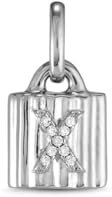 UNO de 50, Candado Personalizable en Plata de Ley, Charm con Diseño Creativo, Joya Artesanal