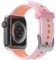OtterBox All Day Uhrenarmband für Apple Watch Series 9/8/7/6/SE 2. gen/SE 1. gen/5/4/3 - 42mm/44mm/45mm, Weiches, Angenehmes und Strapazierfähiges Silikonband für Apple Watch, Rosa/Orange