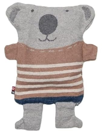 David Fussenegger Wärmekissen Koala - Körnerkissen für Kinder - herausnehmbare Dinkelspelz Füllung - 95% Baumwolle 16x29cm