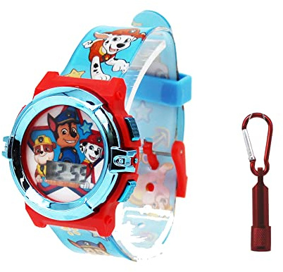 Accutime Unisexes-Enfants Numérique Quartz Montre avec Bracelet en Plastique PAW40070AZ