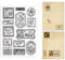 GLOBLELAND Vintage Blumenstempel Klare Briefmarken Retro Blumen Briefmarke Silikon Klare Stempelsiegel für Karten, Die DIY Scrapbooking Foto Journal Album Dekoration machen