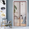 KZhanmy Moustiquaire Magnétique Porte,Fermeture Automatique Anti-Mouche Insectes Rideau Porte,Anti-Moustiquaire pour Porte de Balcon et Porte Patio.-Brown-A||120X220CM