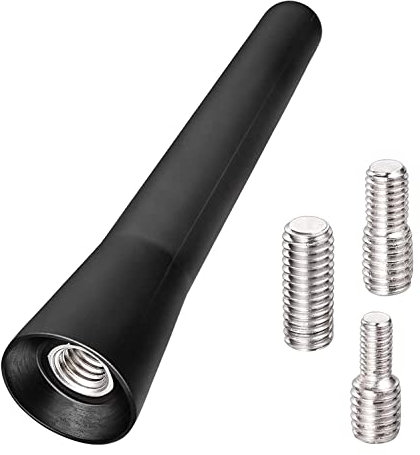 Vklopdsh Antena de Coche FM 6,5 Cm Mini Radio Corta Con Fuerte Función de Recepción FM/Am