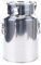 Pot à lait en acier inoxydable de 18 l avec double boucle de verrouillage, fûts de stockage scellés, pichet à lait avec anse de transport, récipient à lait avec couvercle anti-fuite pour lait, vin,