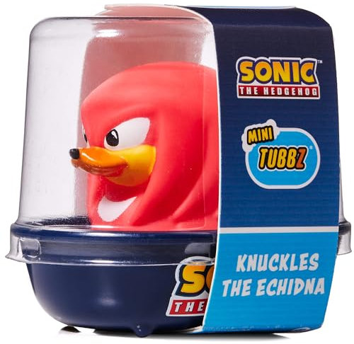 TUBBZ Mini: Sonic - Knuckles Mini Anatra Cosplay In Vinile da Collezione