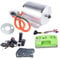 Kunray Electric Scooter Motor Kit 72V 3000W Brushless DC Motor with Temperature Sensing Max 6700RPM DC Permanent Magnet Brushless Motor Brushless Motor Controller Kit for Scooter Go Kart