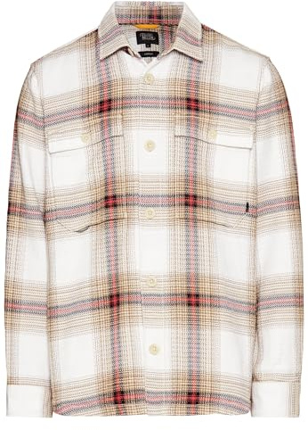 camel active Herren Overshirt mit seitlichen Eingrifftaschen