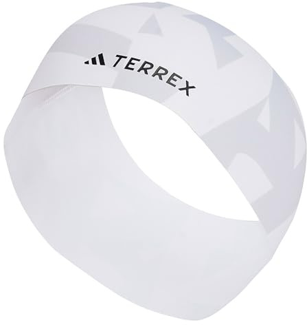 adidas Unisex TERREX CLIMACOOL GRAPHIC HEADBAND, white/dash grey, M