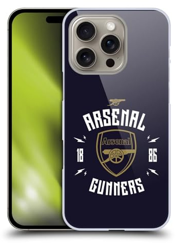 Head Case Designs Offiziell Zugelassen Arsenal FC Kai Havertz 2024/25 Spieler Home Kit Harte Rueckseiten Handyhülle Hülle Huelle kompatibel mit Apple Apple iPhone 16 Pro