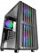 Mars Gaming MC-Vault, Gaming ATX-Gehäuse, 4X ARGB 120mm Lüfter, Vertikales Mesh-Frontpanel, Seitenscheibe aus Gehärtetem Glas, 3X Vertikale PCI-Steckplätze, Professioneller PC-Midi-Tower, Schwarz