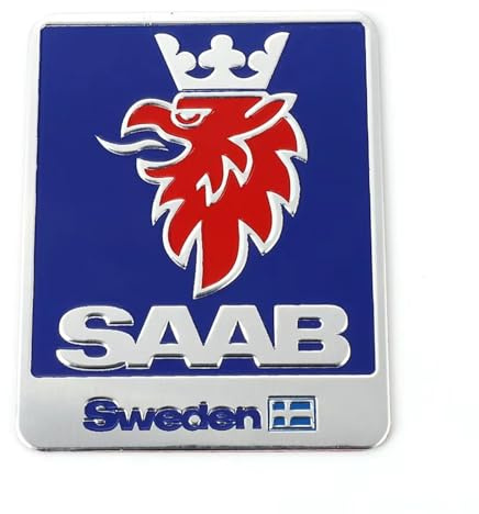 1 Stück Auto-Aufkleber für SAAB Sweden Decals Scania Vector Sticker mit Emblem Dekoration Auto-Seitenkotflügel Auto Body Abzeichen Sticker Auto