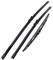 UUIUYGH Limpiaparabrisas Parabrisas para Seat Ibiza 6L 2006 2007 2008 Juego De Limpiaparabrisas Delantero Y Trasero Cepillos para Parabrisas 21+19+14+19'' Escobilla Limpiaparabrisas