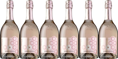 Borgo Molino Vigne & Vini Rosé Prosecco DOC 2024 Extra Trocken (6 x 0.75 l)