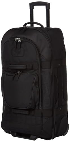 OGIO Terminal Strong and Durable, Reinforced Back Panel Wheeled Travel Bag Suitcase, Stealth, 74 cm-95 Litre
