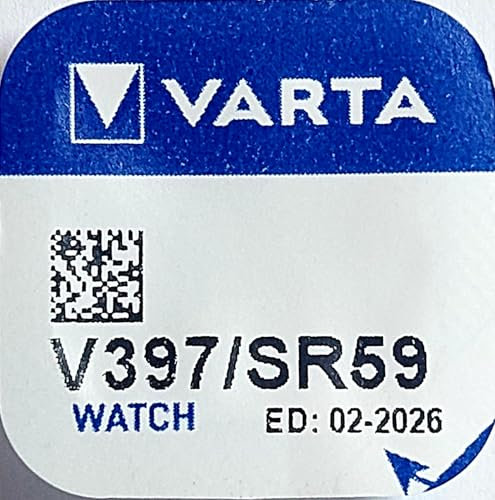 VARTA Pile bouton 397, Varta V397, SR59, SR726SW, 30mAh