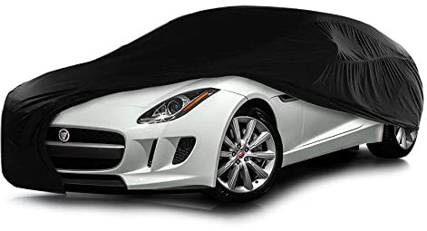 Cosmos - Indoor Car Cover compatible with main Coupé models, Elastic, Breathable and Dustproof Fabric, Soft Lining, Snug Fit, Black