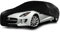 Cosmos - Indoor Car Cover compatible with main Coupé models, Elastic, Breathable and Dustproof Fabric, Soft Lining, Snug Fit, Black
