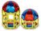 Playmags 28 Piece Dome Set Age 3+ – Magnetic Building Blocks & STEM Construction Set for Kids – Stronger Magnets, Durable Clear Colour Tiles