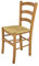 t m c s Tommychairs - Silla Venice para Cocina y Comedor, Estructura en Madera de Haya Color Roble y Asiento en Paja