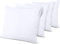 Utopia Bedding wasserdichte Kissenbezüge 60 x 60 cm - 4er-Pack - Kissenschoner Mit Reißverschluss - Anti-Bettkäfer-Kissenbezüge