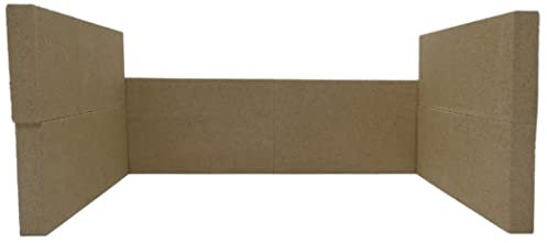 HD Stove Glass UK Ltd - Hunter Herald 8 MK1 - Multi Fuel Vermiculite Fire Brick Set