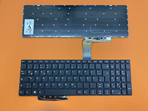 T-ProTek DEUTSCHE-Tastatur Keyboard kompatibel für Lenovo V110-15AST (80TD)