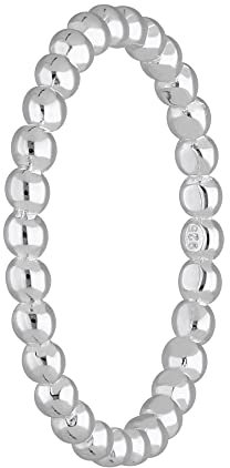 Treuheld® 925 Sterling Silber Ring mit Kugeln | 8 Größen [06.] 58
