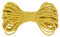 LEREATI 5 mm Jute-Schnur, natürliches Juteseil, dicke Gartenschnur, robustes Hanfseil für den Außenbereich, für Gartenarbeit, DIY-Handwerk, Kletterpflanzen, Bündelung, Kratzbaum, Heimdekoration (gelb)