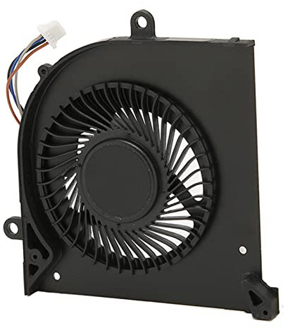 Lazmin112 CPU GPU Cooling Fan for MSI GS75 P75 MS 17G1 MS 17G2 BS5005HS U3I BS5005HS U3J, 4 Pin Power Connector Aluminum Alloy ABS Cooling Fan Replacement(CPU Fan)