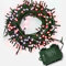 Albert Austin Outdoor LED Lights | Battery Operated 100 LED Lights | Waterproof String Fairy Lights for Garden Christmas Wedding Birthday Festive Decoration - Red White