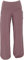 GURU SHOP Pantaloni da yoga in cotone biologico, pantaloni da donna, pantaloni lunghi, abbigliamento alternativo, rosa antico, 48