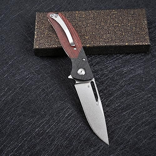 Klappmesser einhandmesser Stahl Kugellager Tasche Falten Messer mit Clip für Männer Outdoor Camping Überleben Jagd