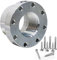 HAowosi Holzbearbeitung 6,4 cm Drehbank-Frontplatte, Aluminium-Frontplatte mit Schraubenfutter für 3,8 cm x 8 TPI Spindel