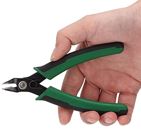 Alicates de Corte Diagonal, Alta Dureza y Buena Tenacidad Cortadores Diagonales Mecanismo Accionado por Resorte Cortadores de Alambre Cortadores Laterales de Aplicación Amplia