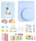 12 in 1 Accessories Kit for Fujifilm Instax Mini 12 Camera With Camera Case+Photo Album & Frames+DIY Sticker+Wall Hanging Frame+Colored Filter+L Tabletop Frame (Pastel Blue)