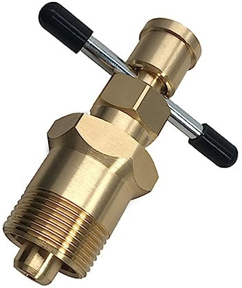 Veemoon Olive Puller Removal Tool Compression Fitting Remover Solid Brass Tube Joint Extractor Easy to Use Olive Removal Tool for Gas Plumbing