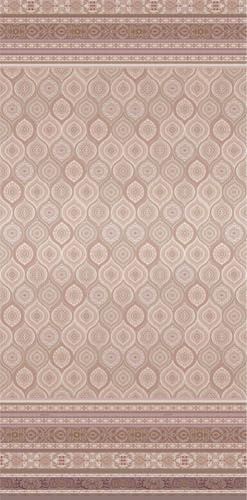 Bassetti Hanbury Foulard aus 100% Baumwolle in der Farbe Cipria P1, Maße: 180x270 cm -9330046