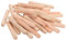 QUARKZMAN 50 pcs Bois Cheville Épingles, 10 x 70mm ( 0,39 x 2,76 pouce) Bois Chevilles Tiges, Cannelées Cheville Joints pour Grainuré Travail Bois Meubles Artisanat