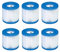 Briaatt Cartucce Filtro per Piscina da 6 Pezzi Tipo H Filtro per Piscina di Ricambio per Pulitore per Pompa Filtro per Piscina